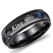 Prsten Her King - Crna / 65mm KP31832