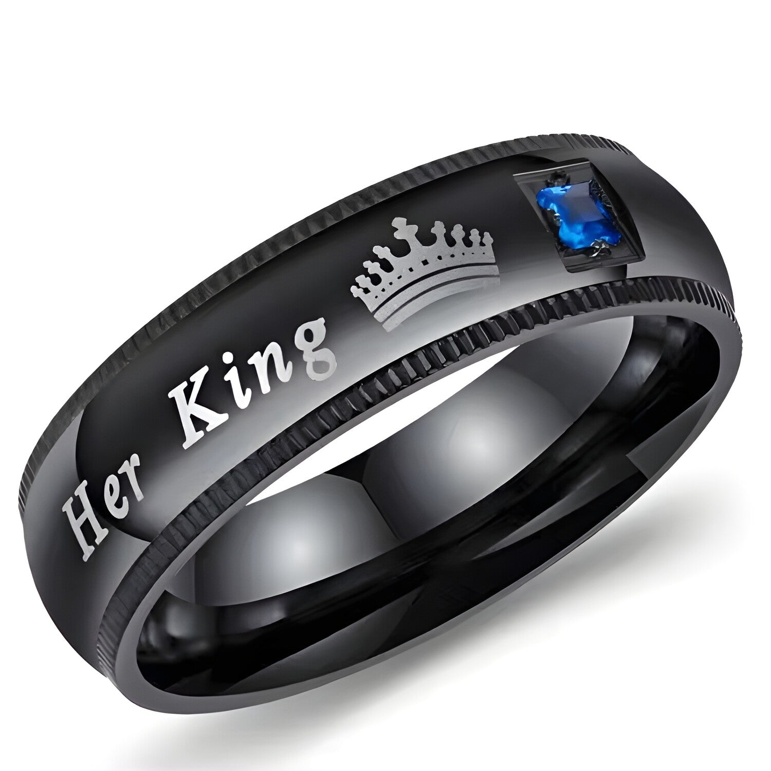 Prsten Her King - Crna / 67mm KP31833