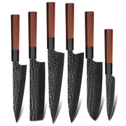 Set kuhinjskih noževa HO-37346 - Smeđa KP37346