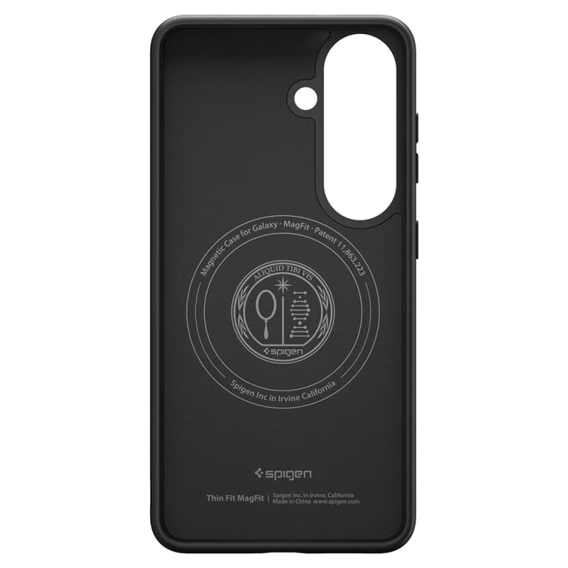 Spigen Thin Fit maska s MagSafeom za Samsung Galaxy S26 crna ACS11396