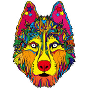 Drvene puzzle - Husky / S KP21951