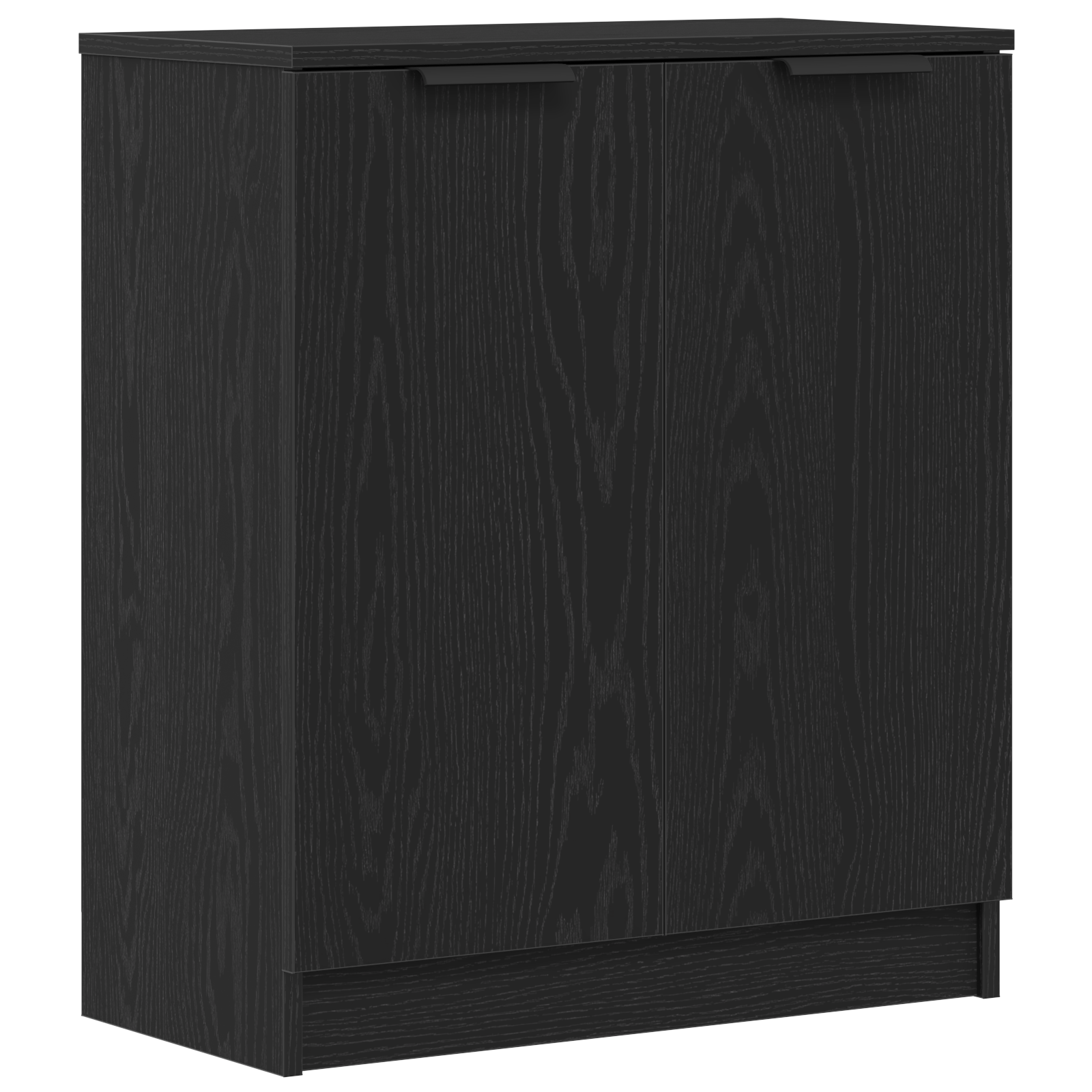 Kreveta 3 pcs Crni hrast Konstruirano drvo