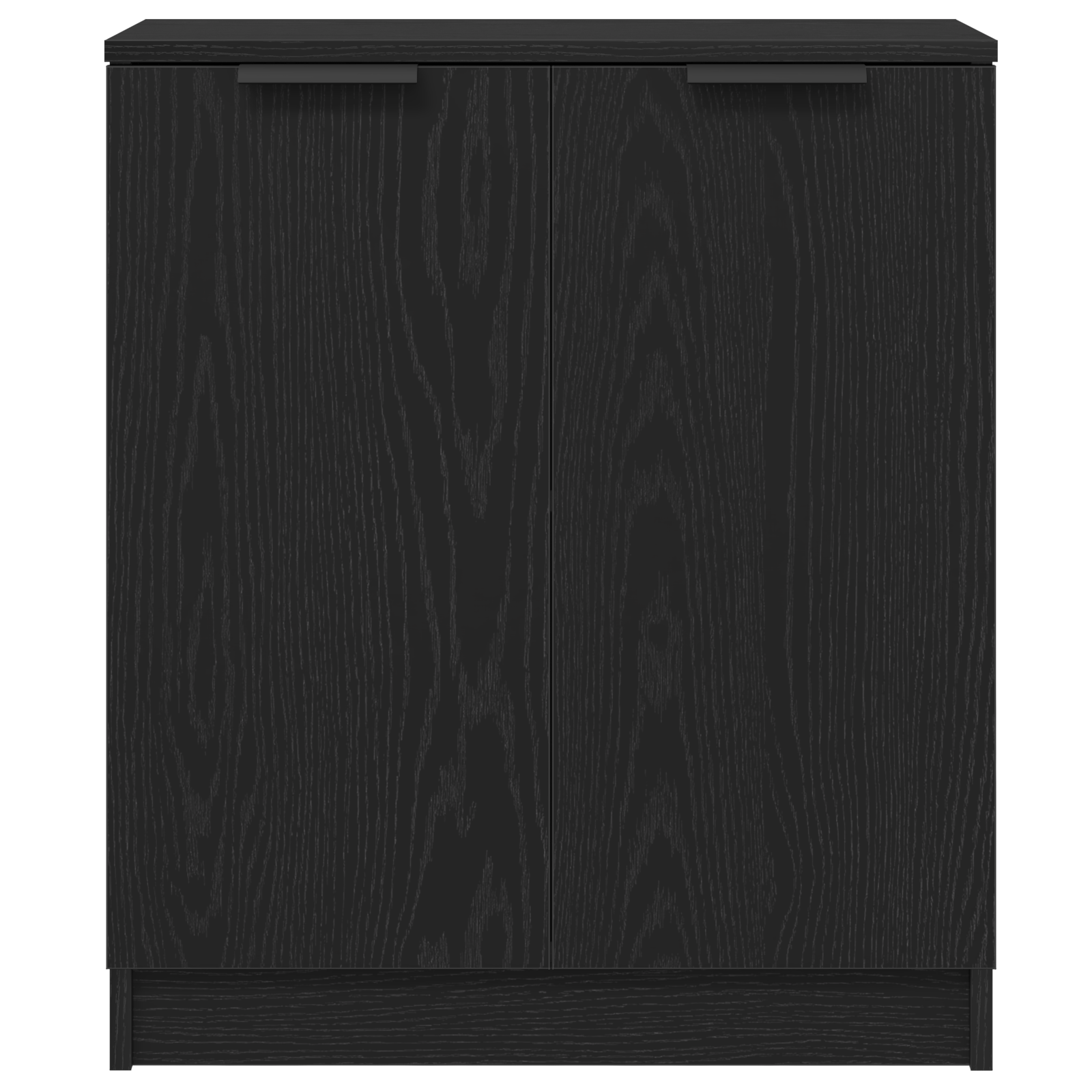 Kreveta 3 pcs Crni hrast 180 x 30 x 70 cm Konstruirano drvo