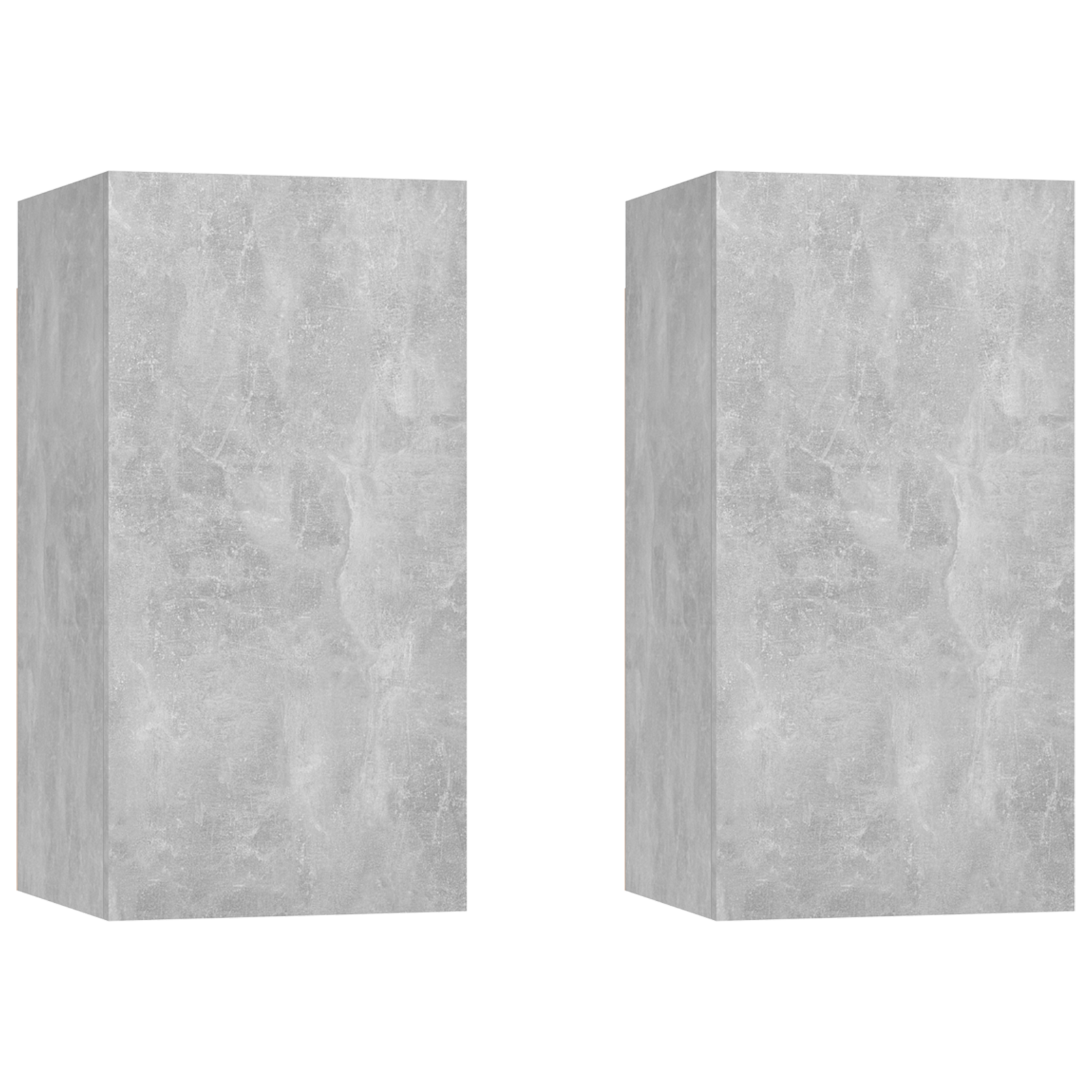 | TV ormarić | 2 pcs Beton siva 30.5 x 30 x 60 cm Konstruirano drvo
