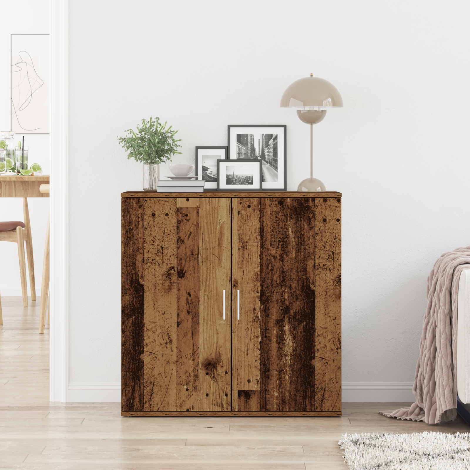 Kreveta Staro drvo 79 x 38 x 80 cm Konstruirano drvo
