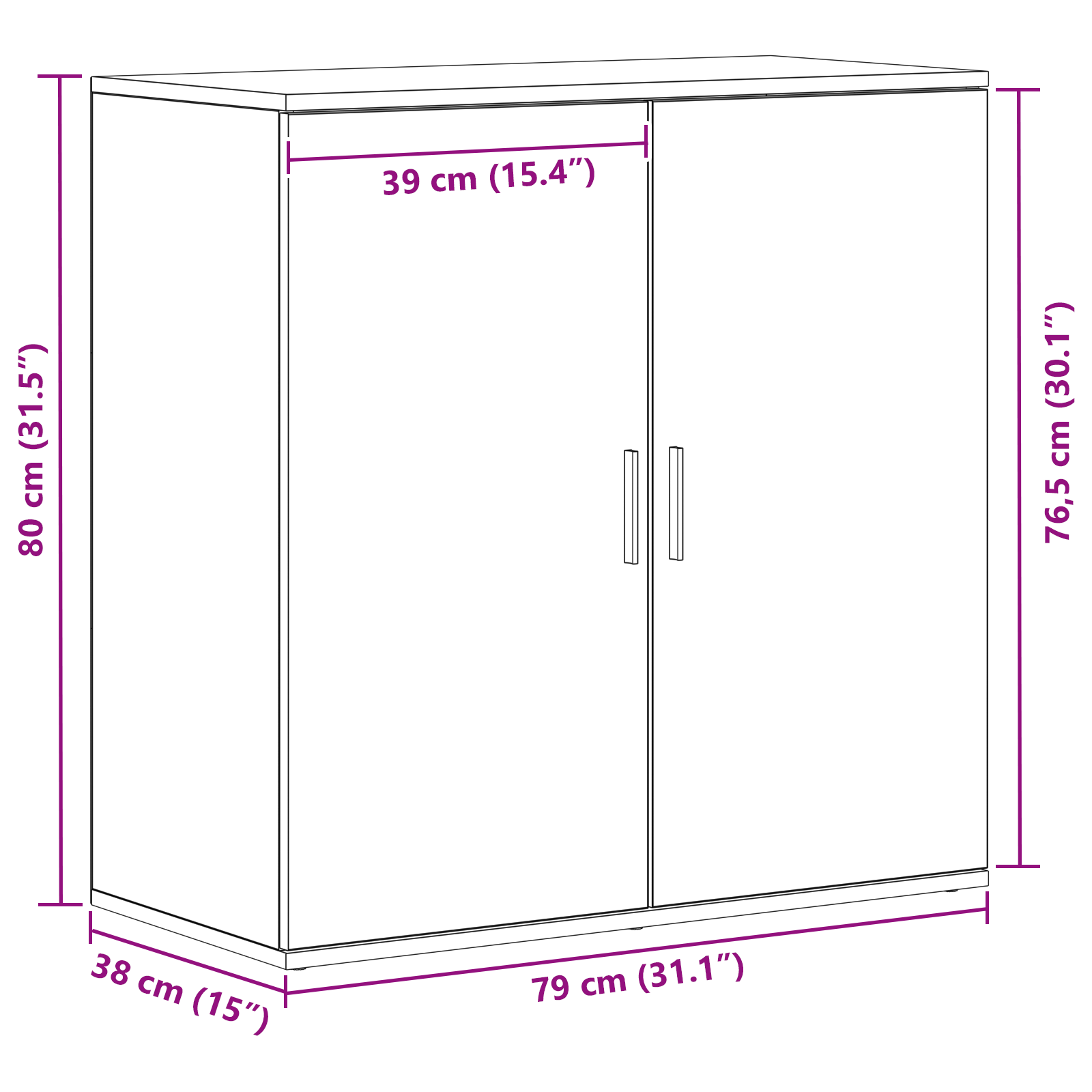 Kreveta Staro drvo 79 x 38 x 80 cm Konstruirano drvo