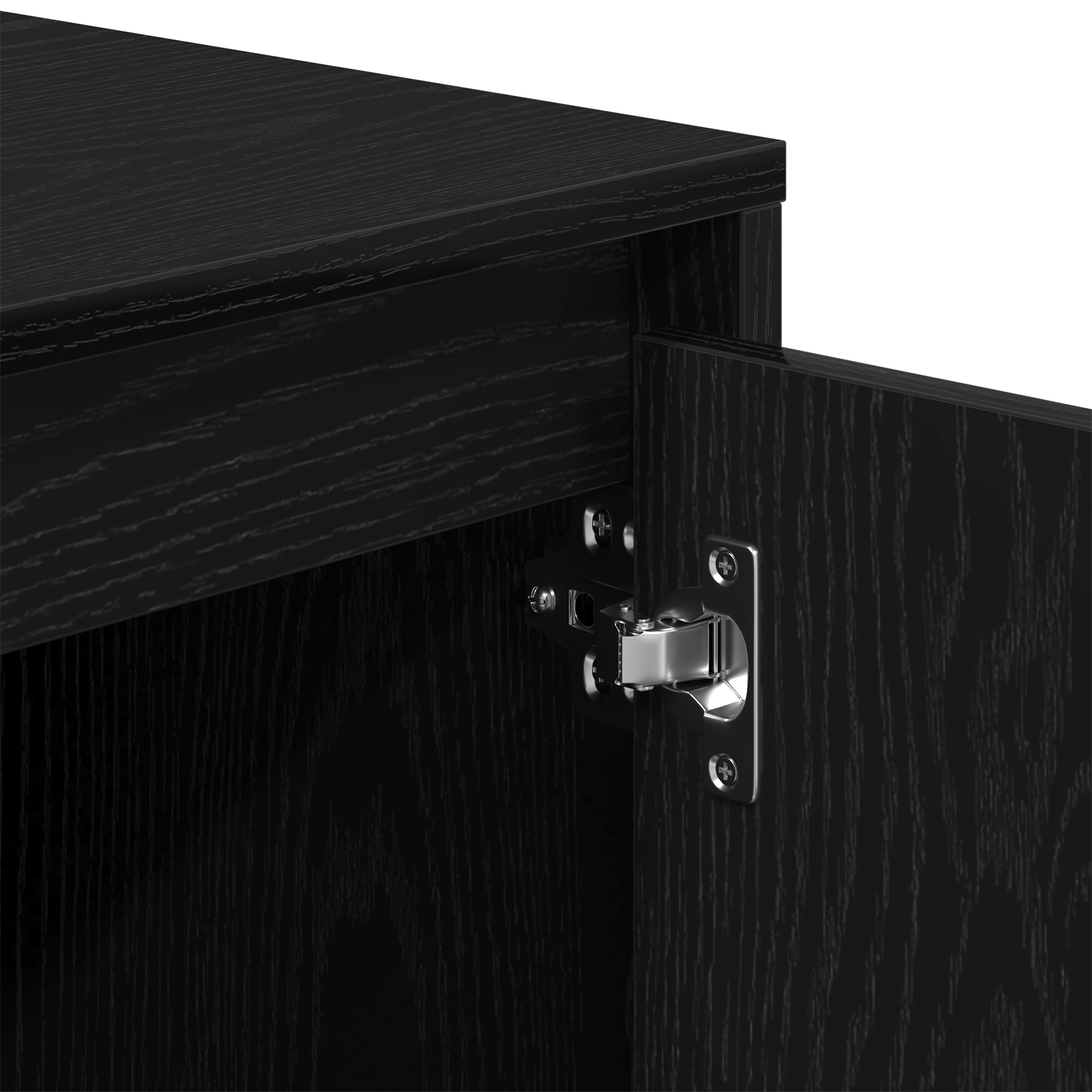TV ormar Crni hrast 102 x 37,5 x 52,5 cm Konstruirano drvo
