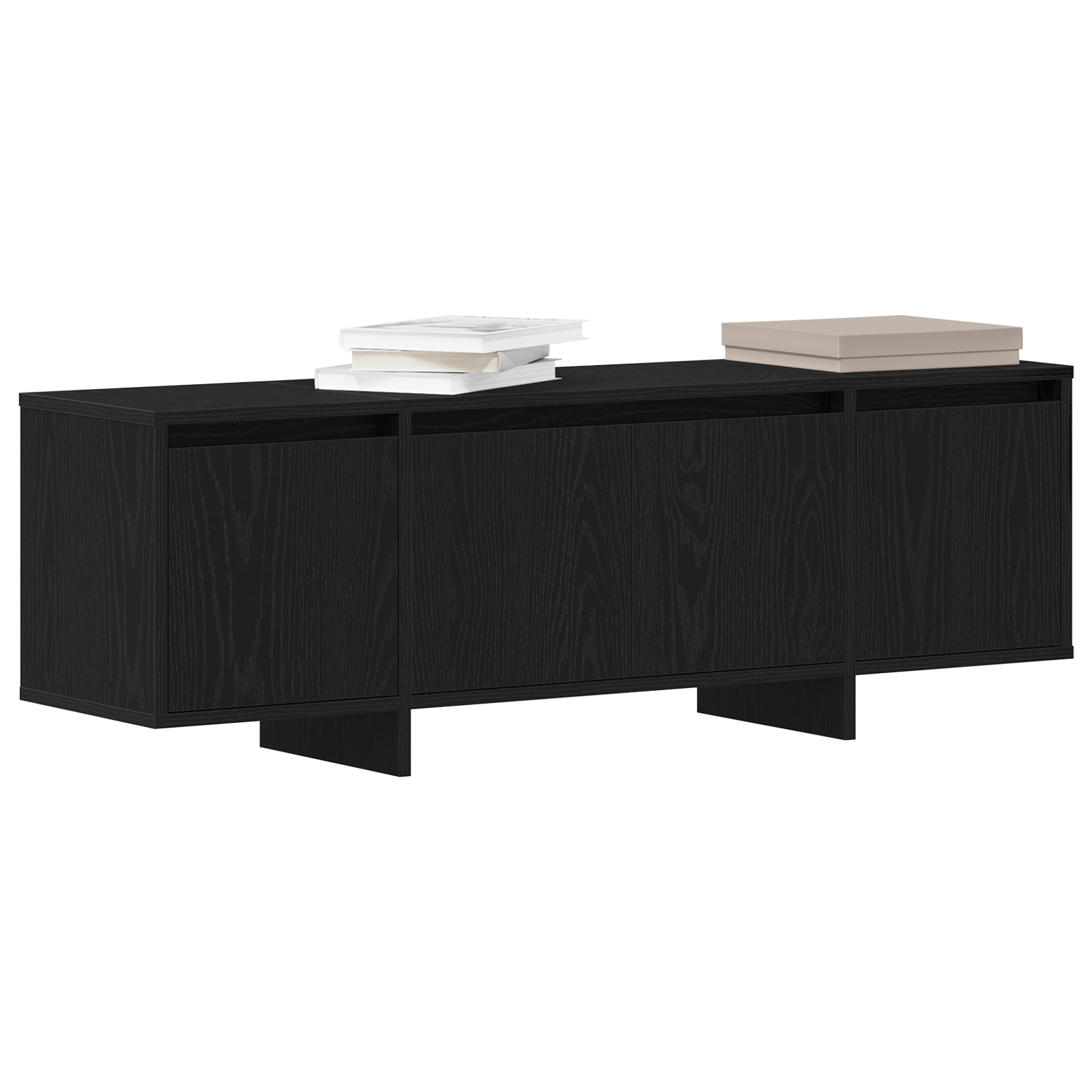 TV ormar Crni hrast 120 x 30 x 40,5 cm Konstruirano drvo