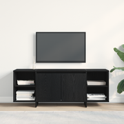 TV ormar 130 x 35 x 50 cm Crni hrast Konstruirano drvo