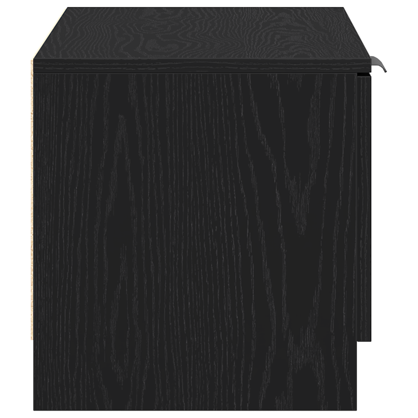 TV ormar Crni hrast 80 x 35 x 36,5 cm Konstruirano drvo