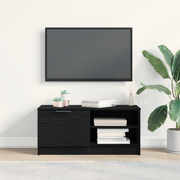 TV ormar Crni hrast 80 x 35 x 36,5 cm Konstruirano drvo