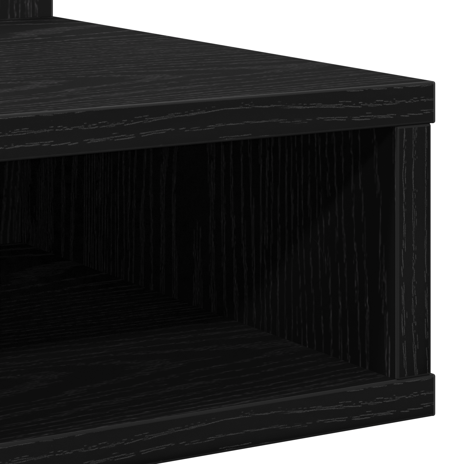 Ogledalo ormar Crni hrast 90 x 31,5 x 62 cm Konstruirano drvo