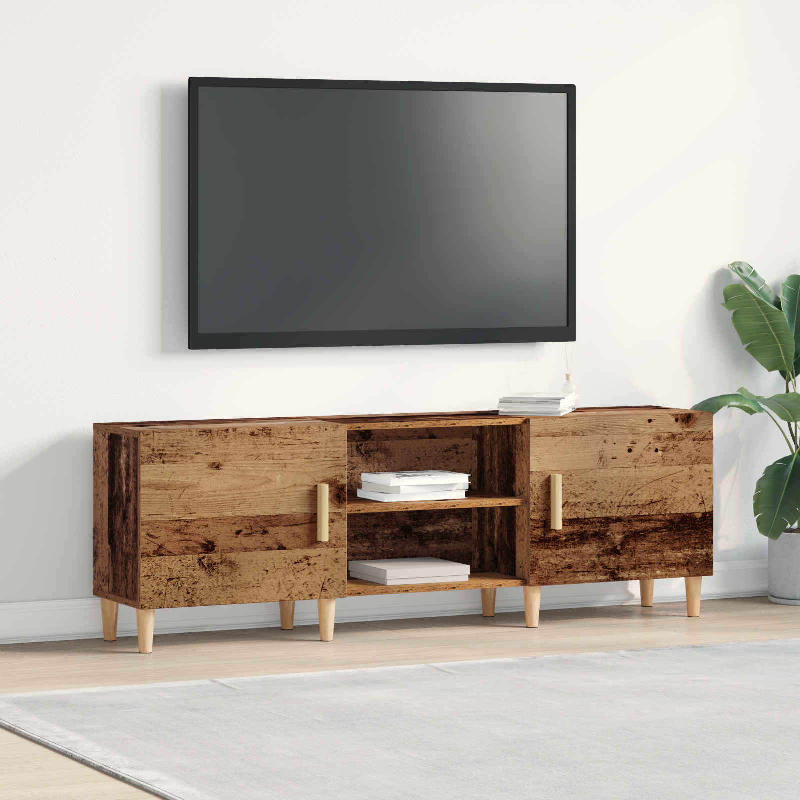 TV ormar Staro drvo 150 x 30 x 50 cm Konstruirano drvo