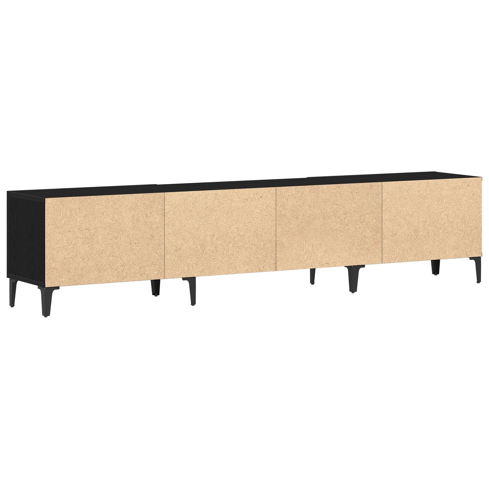 TV ormar Crni hrast 180 x 31,5 x 40 cm Konstruirano drvo