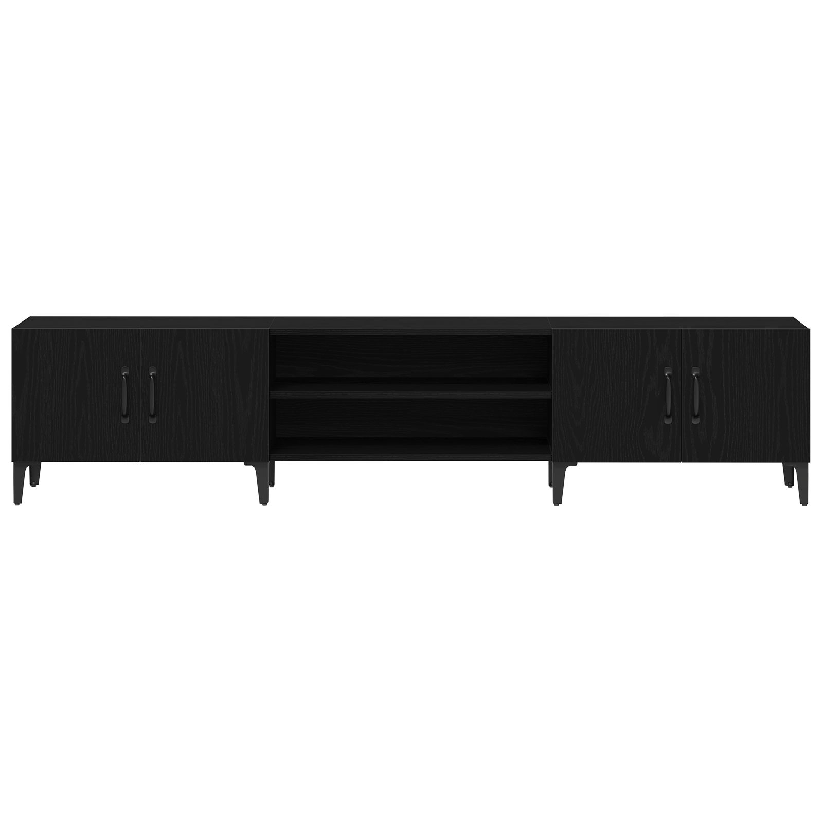 TV ormar Crni hrast 180 x 31,5 x 40 cm Konstruirano drvo