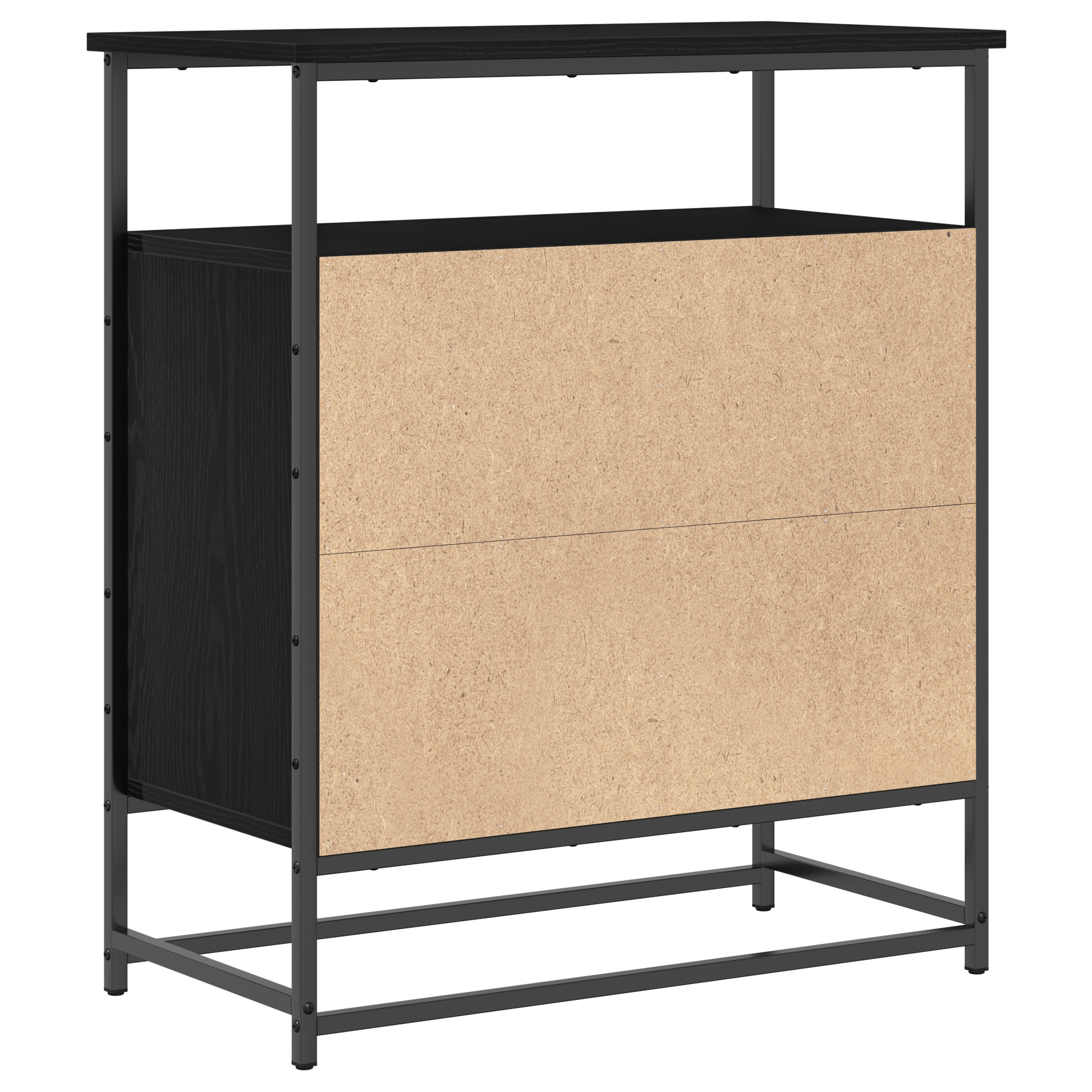 Kreveta Crni hrast 69 x 35 x 80 cm Konstruirano drvo
