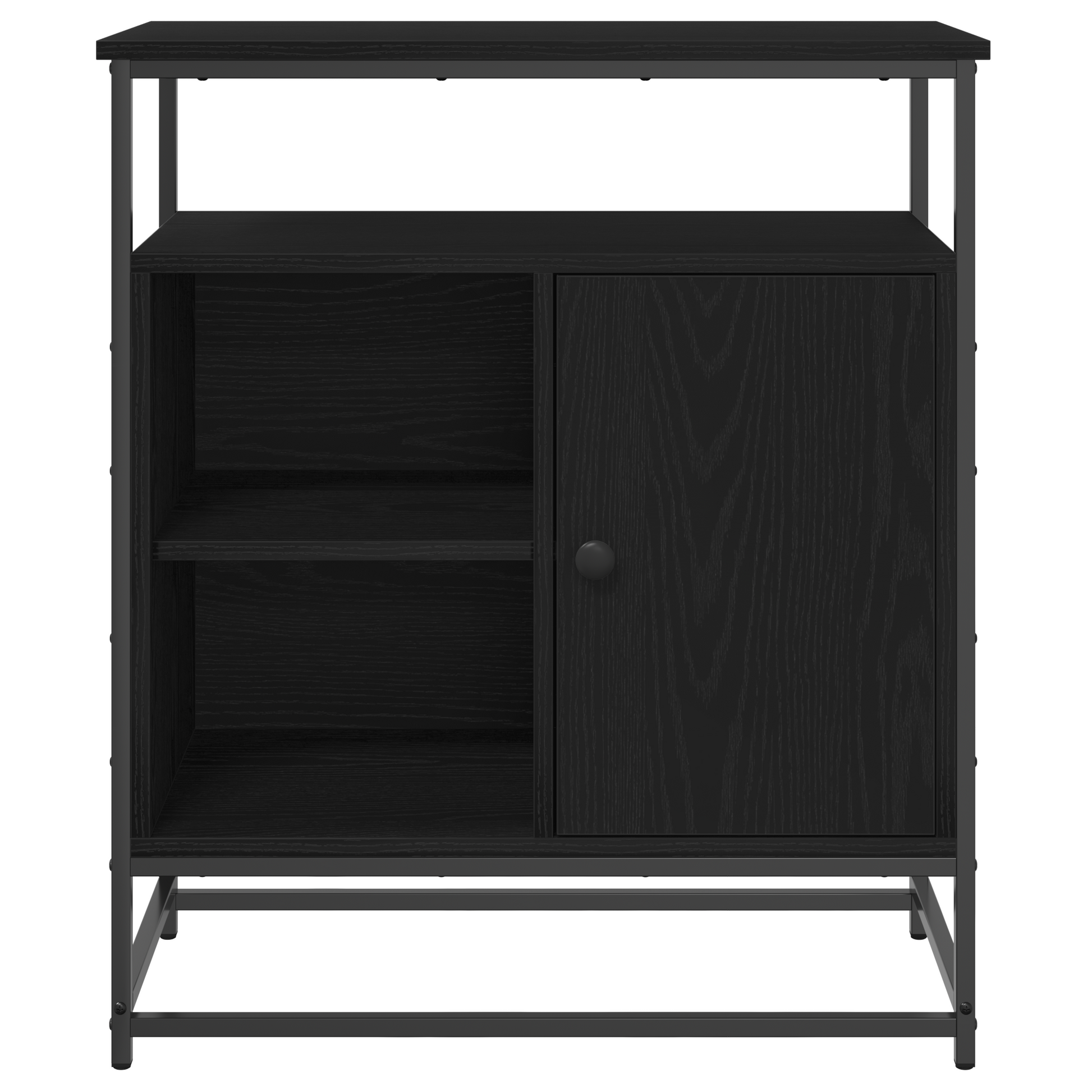Kreveta Crni hrast 69 x 35 x 80 cm Konstruirano drvo