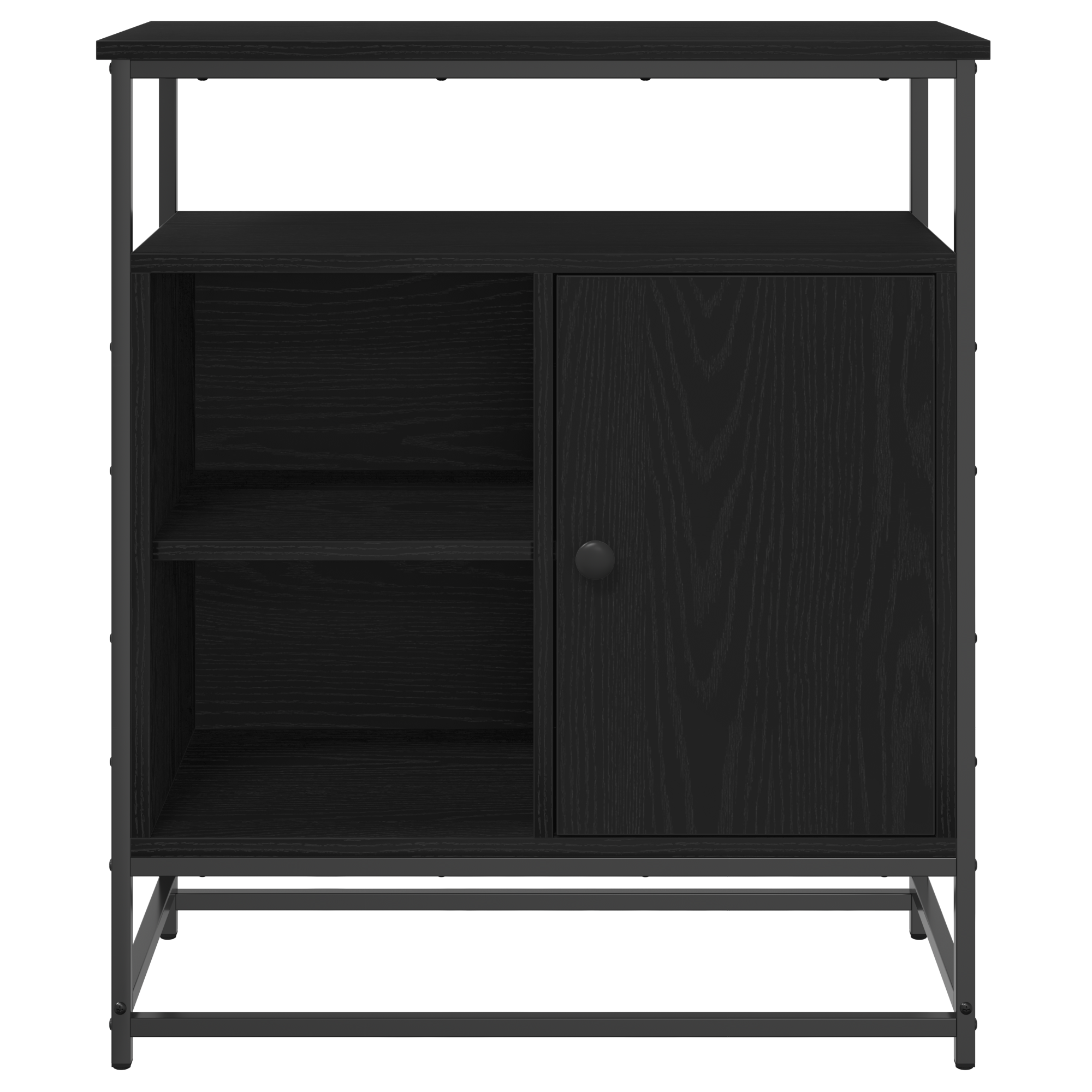 Kreveta Crni hrast 69 x 35 x 80 cm Konstruirano drvo