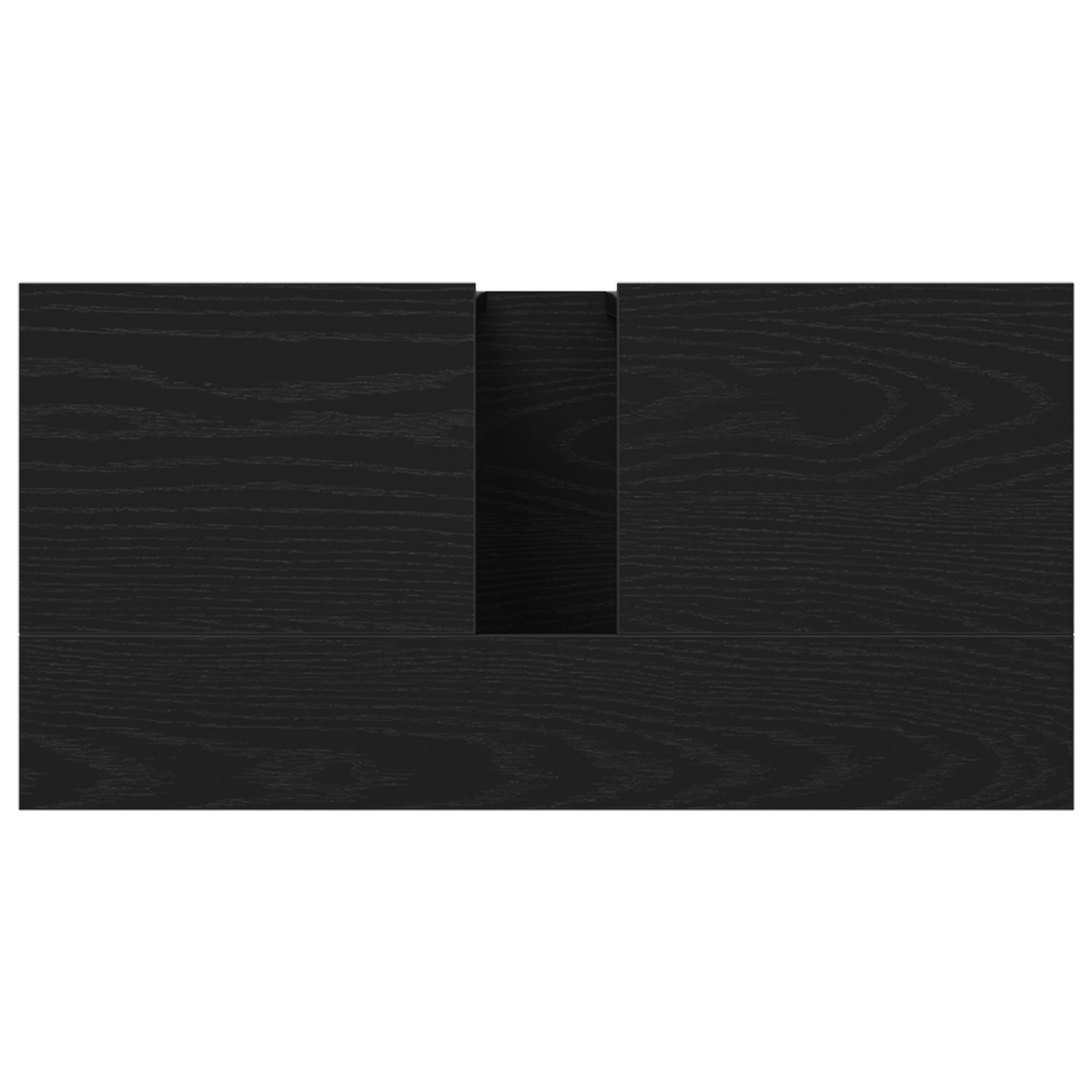 Kupaonski ormarić za sudoper Crni hrast 60 x 30 x 60 cm