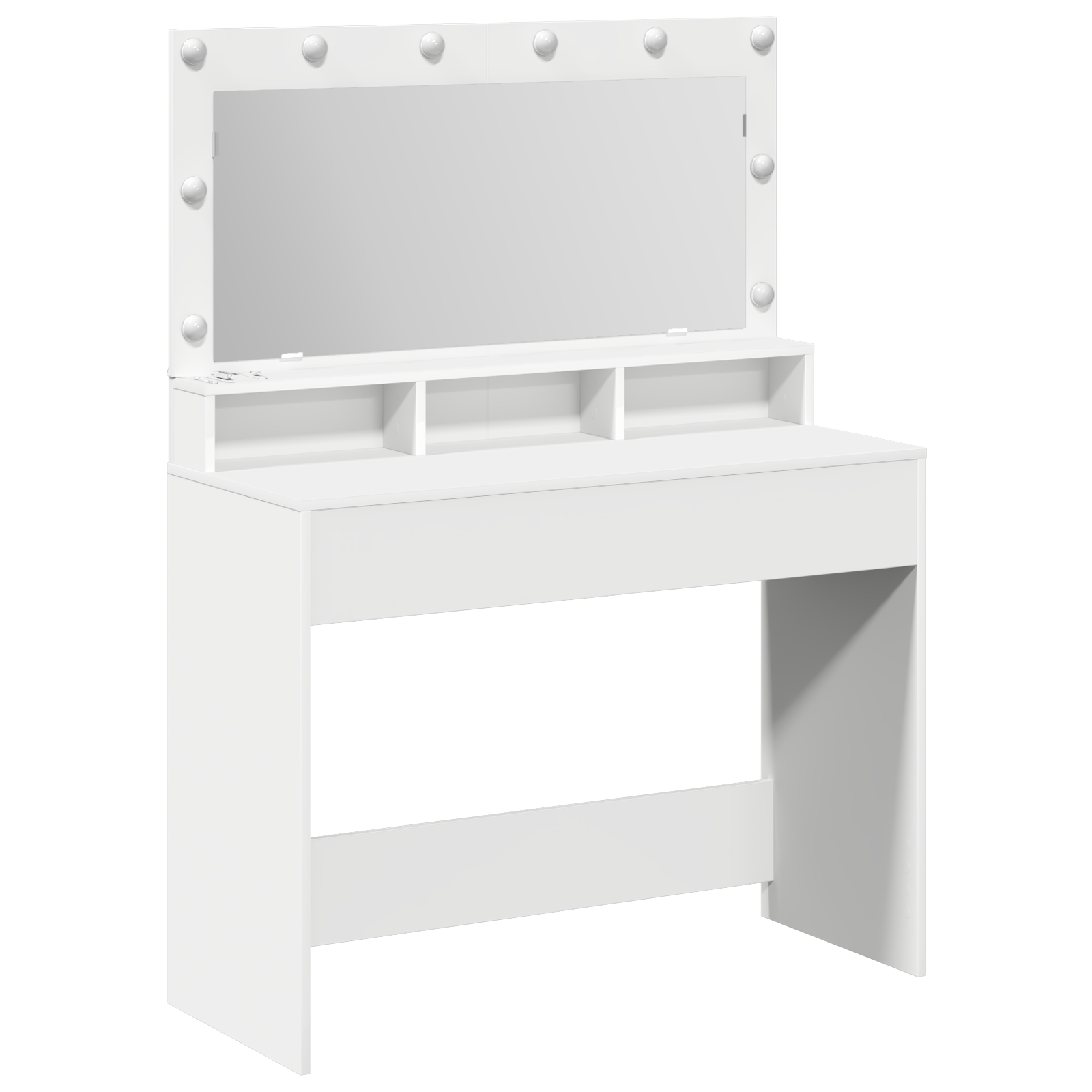 Toaletni stol Bijelo 100 x 41 x 135 cm Konstruirano drvo
