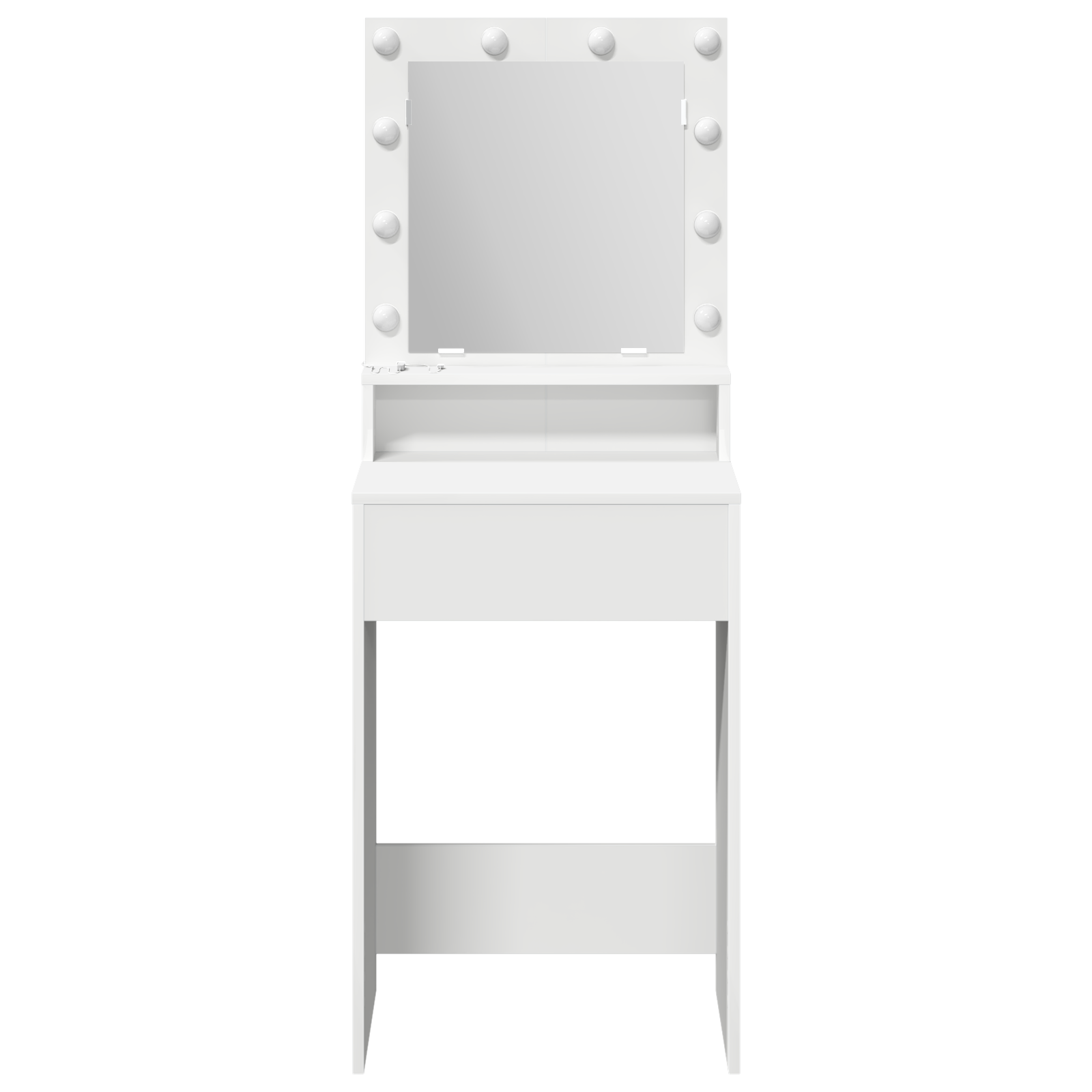 Toaletni stol Bijelo 50 x 41 x 135 cm Konstruirano drvo