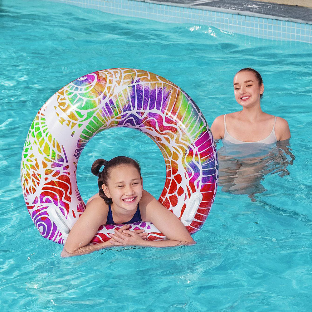 Kolut Summer sa ručkama 91 cm – Dječji kolut za plivanje Crvena