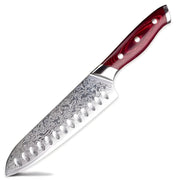 Damaskasti kuhinjski nož MI-20175 - Santoku KP20175