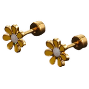 Naušnica Flower - Zlatna / Žuta KP21745