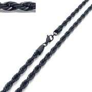Muški Lanac - Crna / 55 cm / 3 mm KP32992
