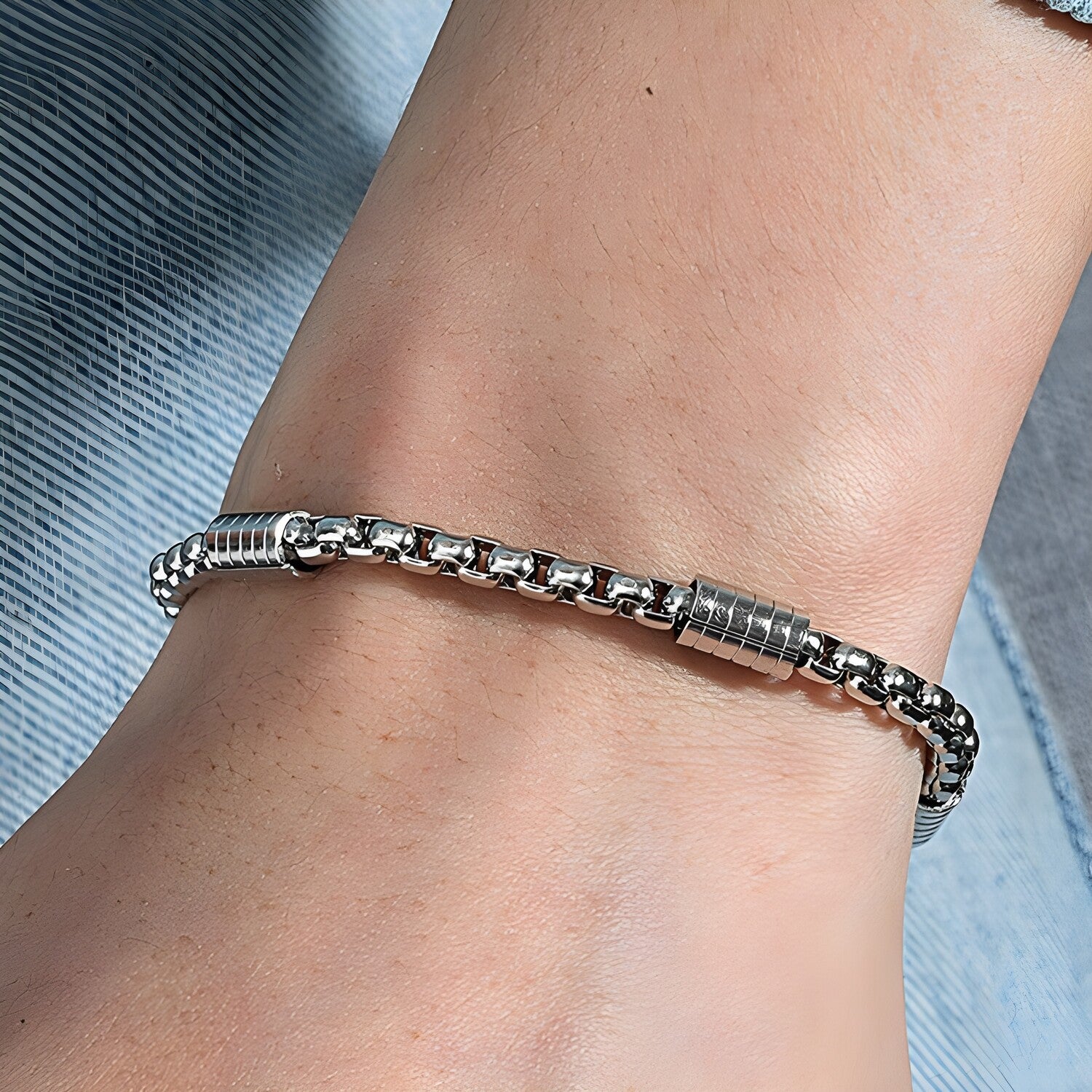 Muška Narukvica RO-21750 - Srebrna KP21750