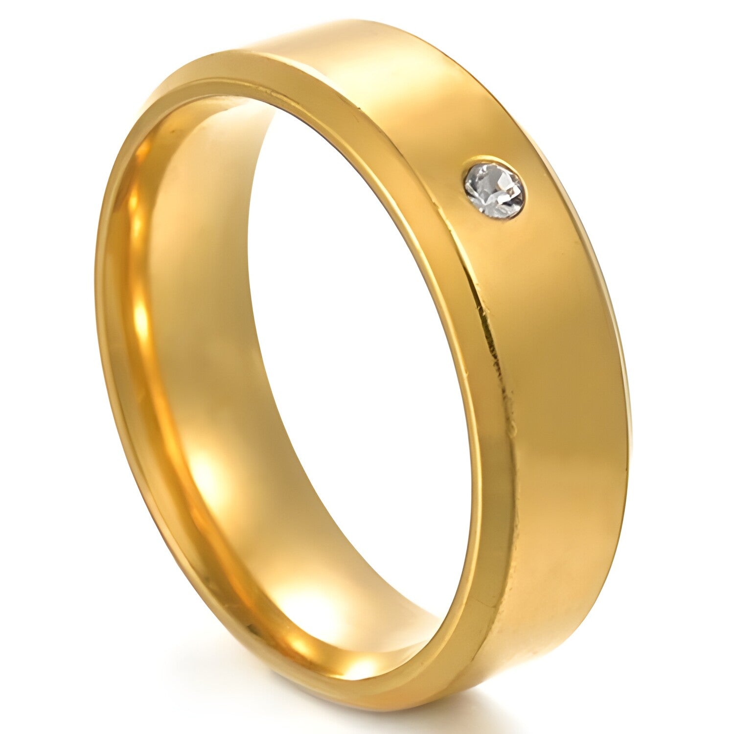 Muški Prsten NE-17463 - Zlatna / 59mm KP17463