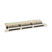 Patch panel H 24port 1U Cat5e 19"