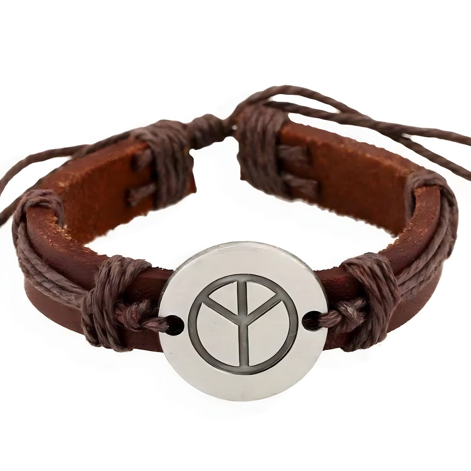 Narukvica Peace - Tamno smeđa KP33224