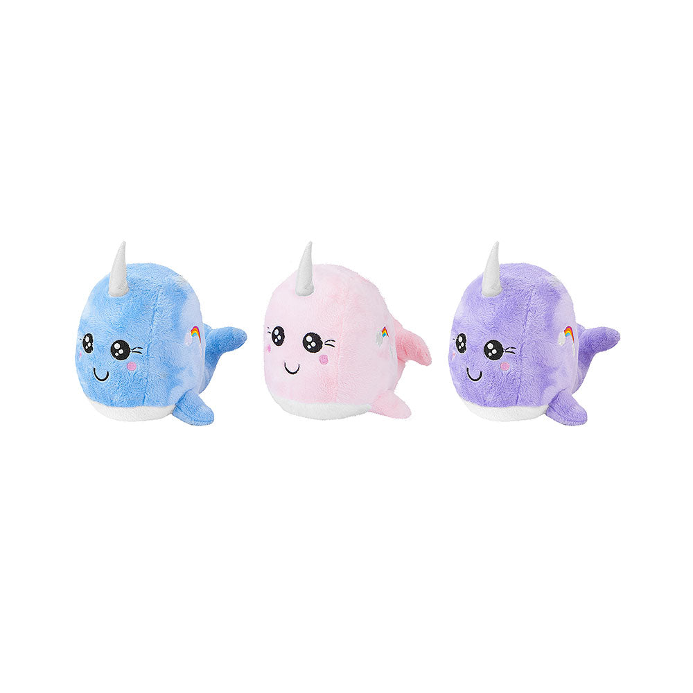 Pliš Narval 18 cm Ljubičasta