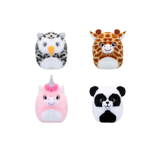 Plišani delfin čupavi Ljubičasta