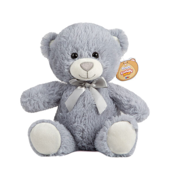 Plišani medo Cuddly Bear – nježna plišana igračka za bebe i djecu Bijela