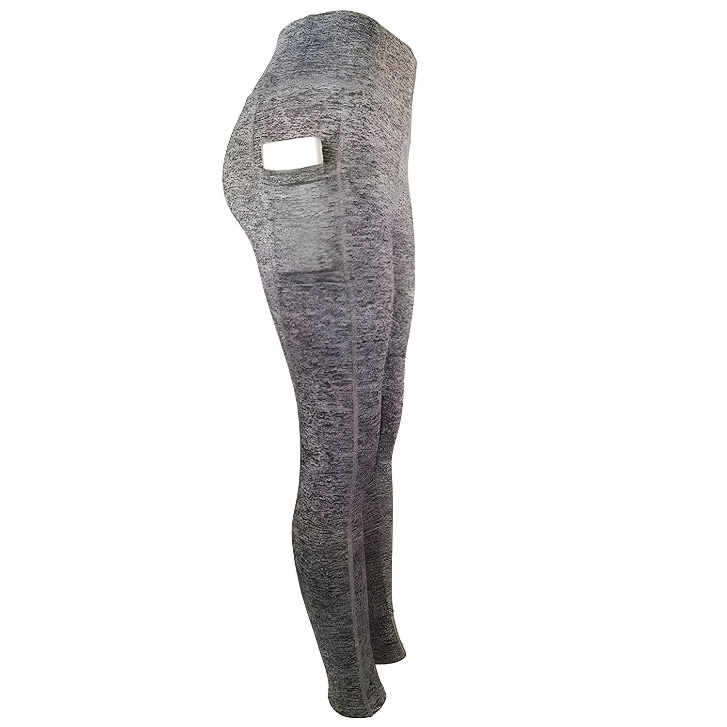 Ženske Tajice PO-15693 - Siva / Crna / XL KP15693
