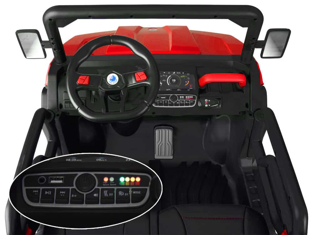 Farmer Truck dvosjed 4×6 red