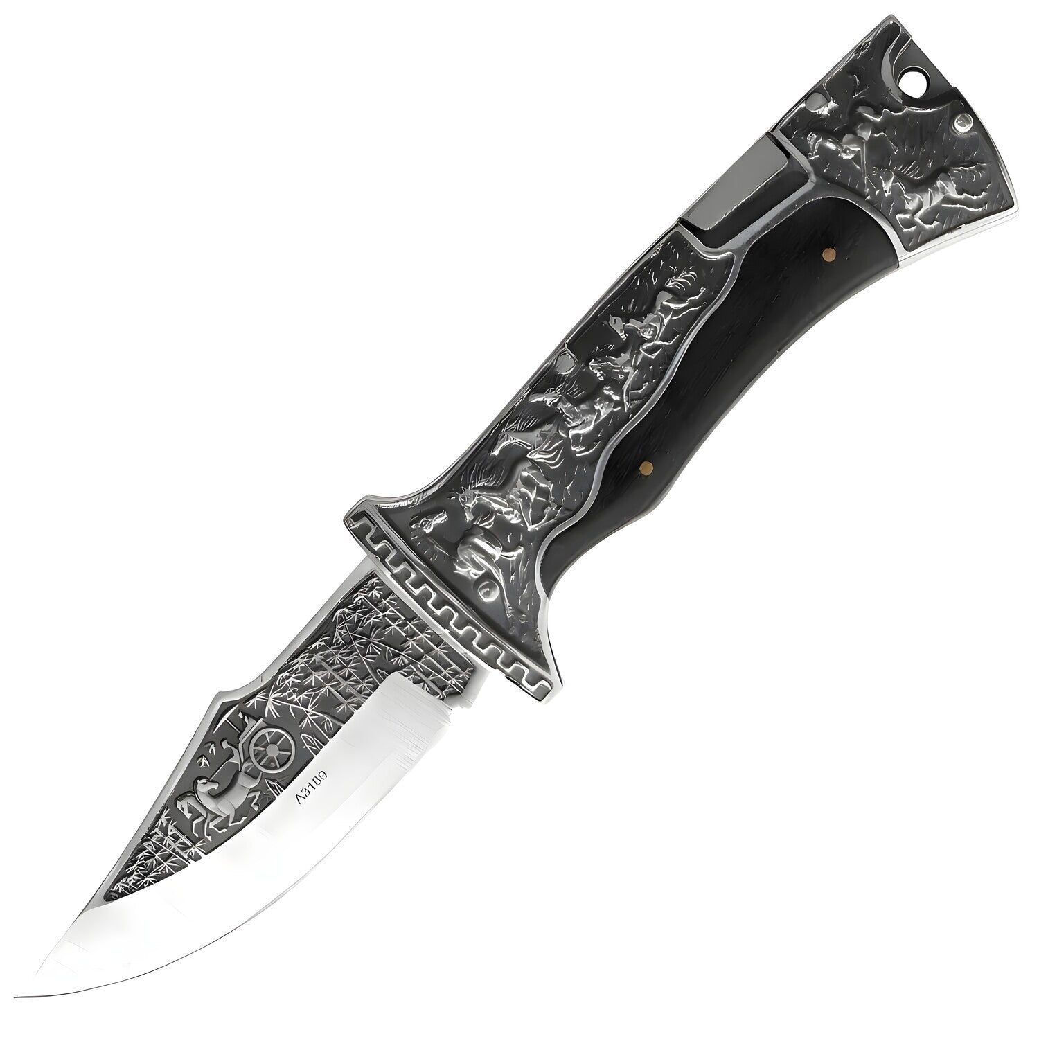 Vanjski sklopivi nož CO-30146 - 23 / 12,9cm / Crna KP30146