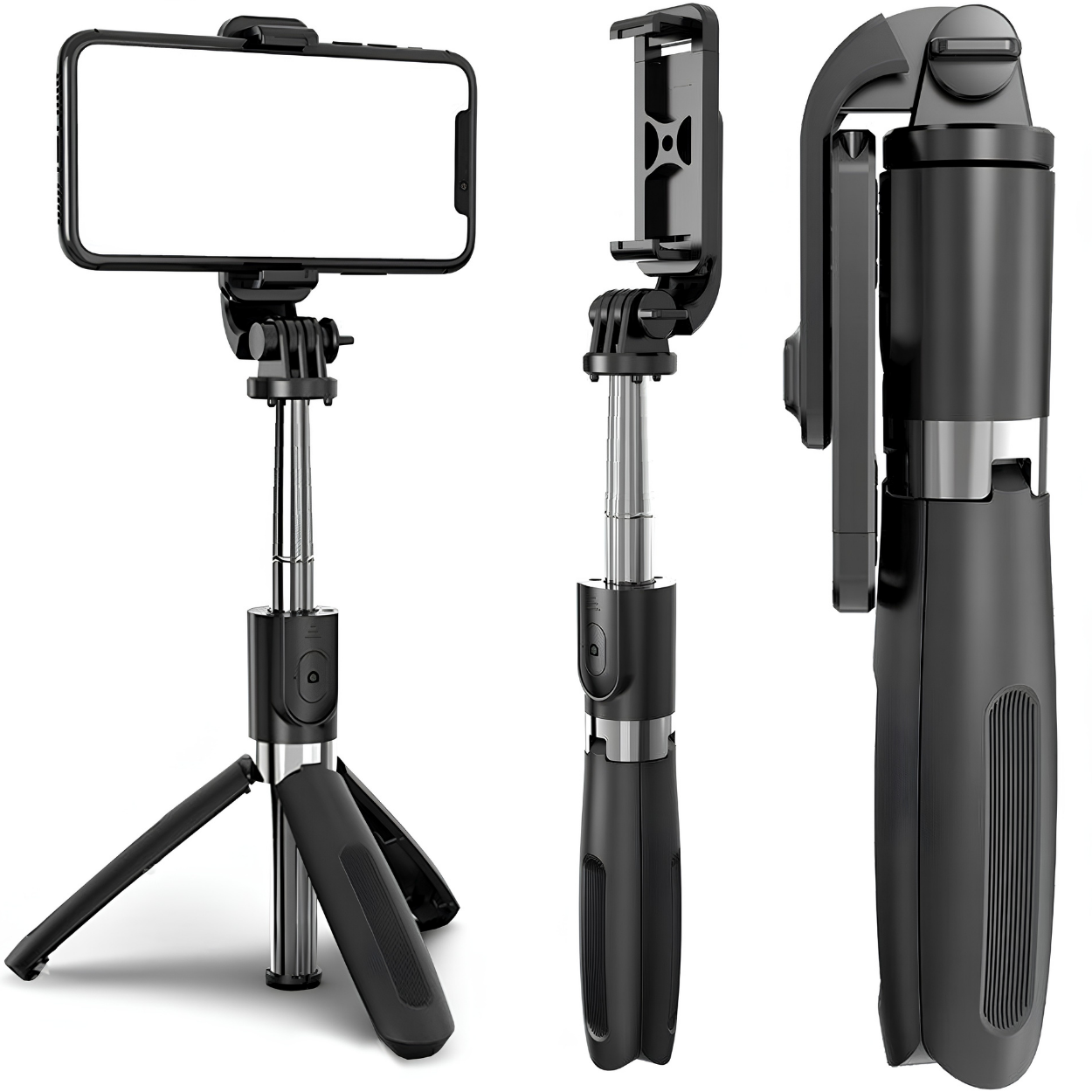 Selfie štap sa stativom PH - 40945 - Crna KP40945