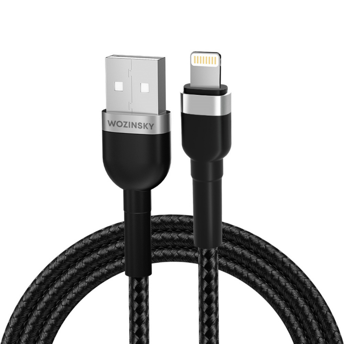 Kabel za punjenje Wozinsky WNBAL1 USB - A / Lightning 2,4A 1m - Crna KP41391