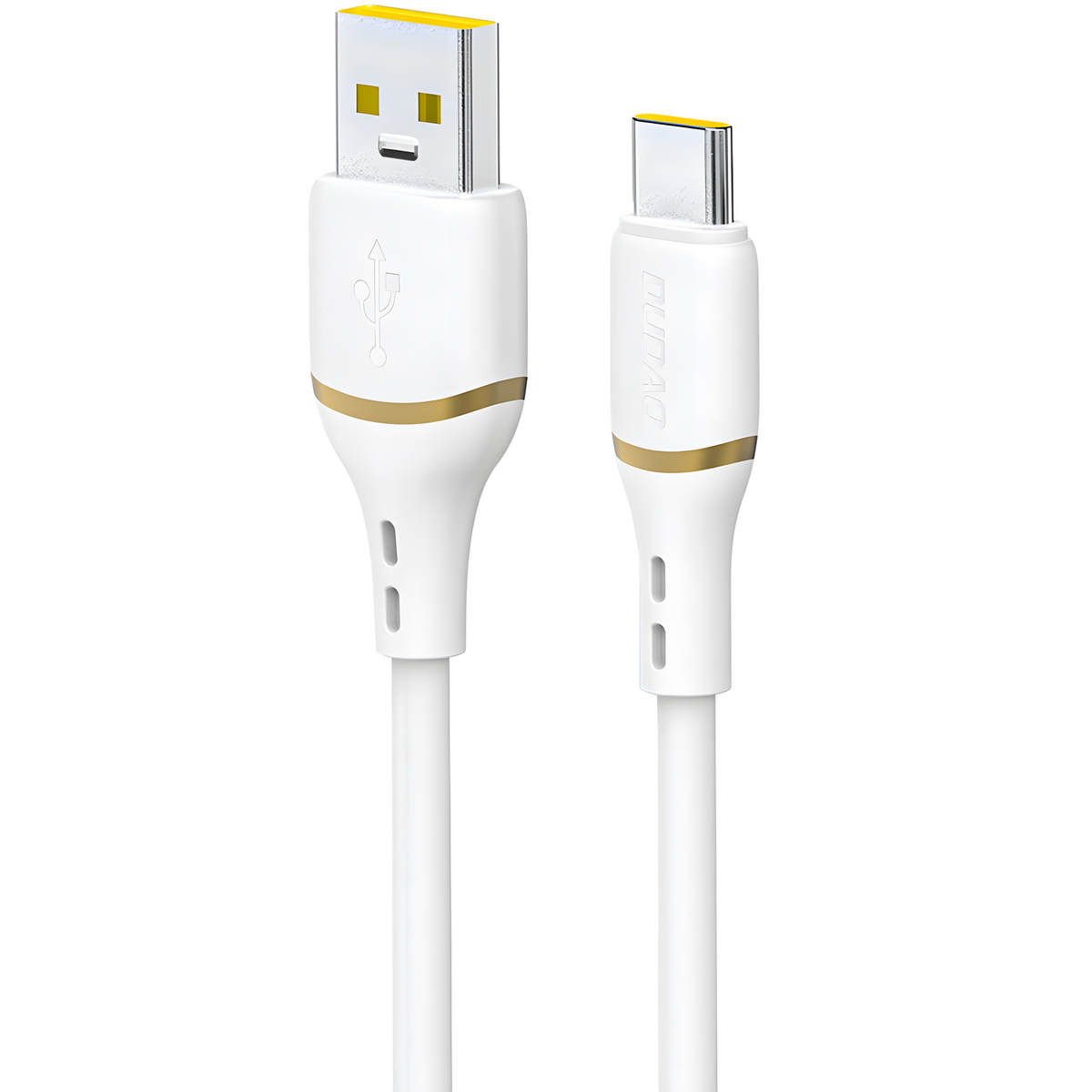Kabel za punjenje Dudao L25T USB - A / USB - C 5A 1m - Bijela KP41410