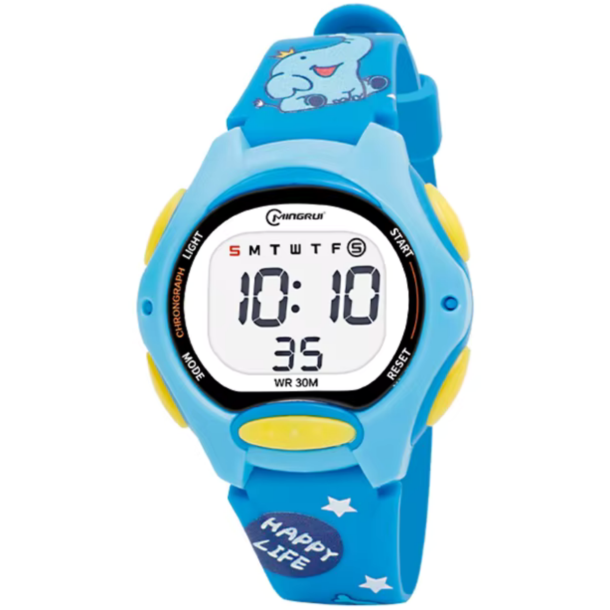 Dječji digitalni sat MINGRUI DI-41756 - Plavi KP41756