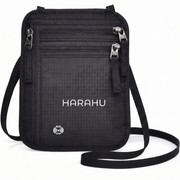 Muška Crossbody Torba s RFID HARAHU Venture - Crna KP40357