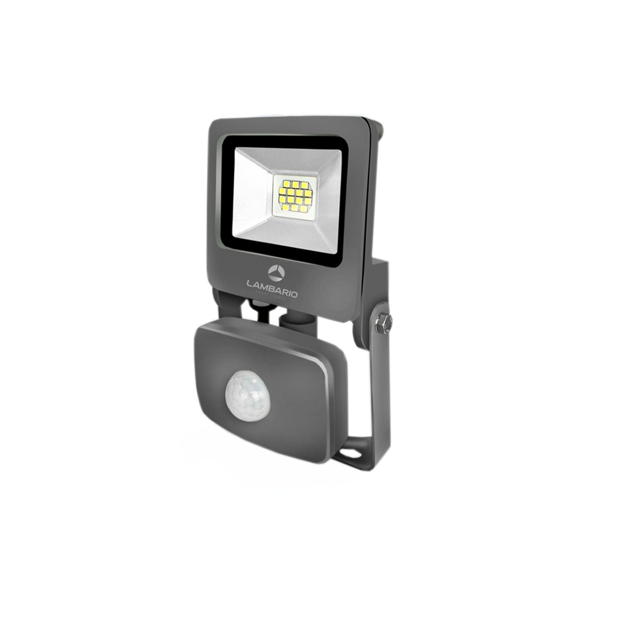 Reflektor LED SMD sensor 10W 6400K IP65 Lambario