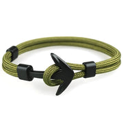 Narukvica Rope Anchor - Zelena KP33443
