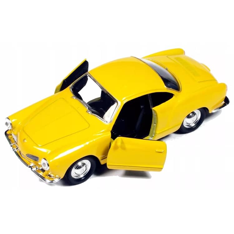 VW Karmann Ghia Coupe žuta 1:34