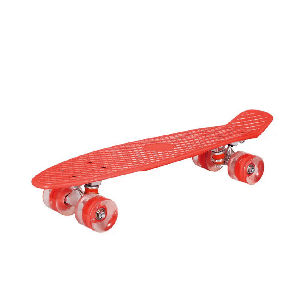 Skateboard sa led kotačima Crvena