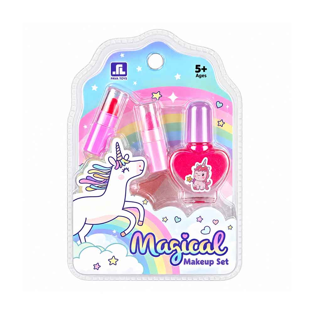 Dječji set šminke Magical – Ruževi i lak za nokte, 3 dijela