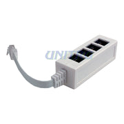 Splitter RJ45-4xRJ45 tel